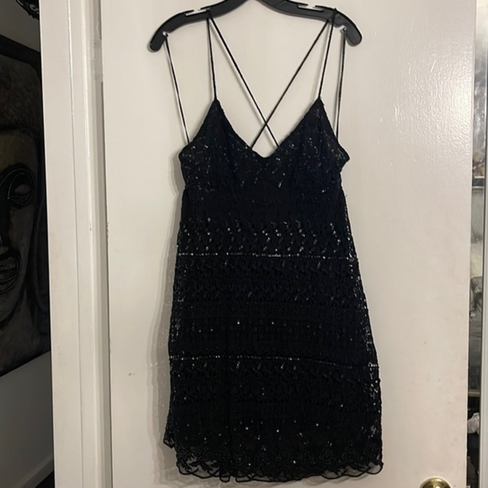 Zara babydoll‎ crochet drres